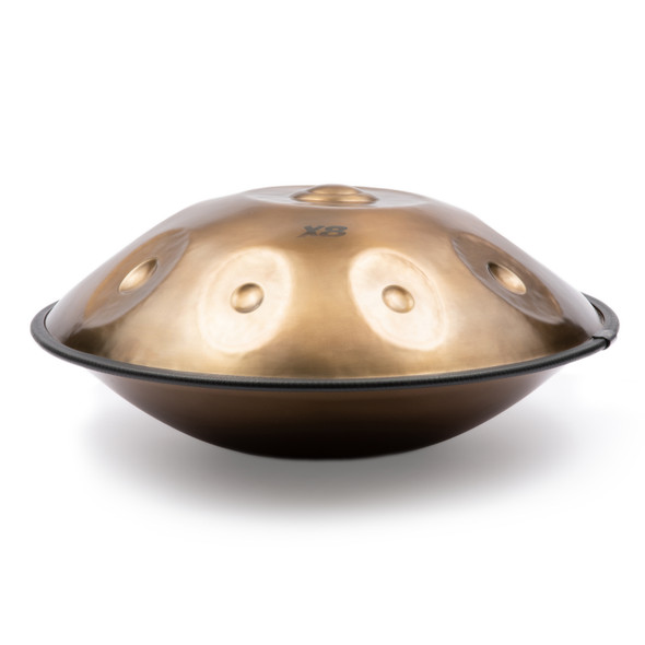 X8 Pro Gold Series Handpan E Pakmoon, Stainless Steel w/ Bag X8 Pro Gold Series Handpan E Pakmoon, Stainless Steel w/ Bag