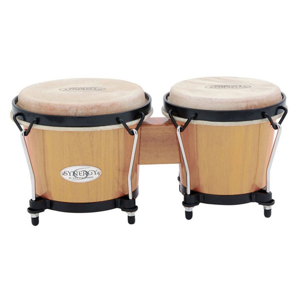 Toca Synergy Wood Bongos, Natural Toca Synergy Wood Bongos, Natural