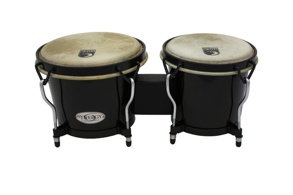 Toca 2100SB Synergy Synthetic Bongos, Black Toca 2100SB Synergy Synthetic Bongos, Black
