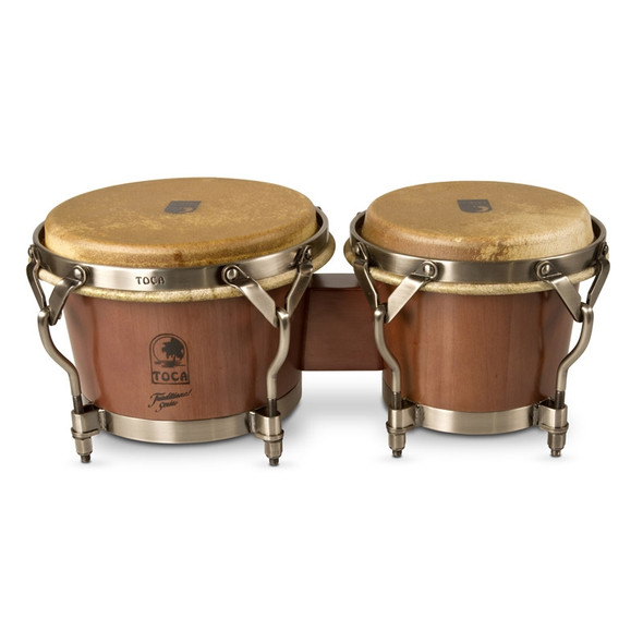 Toca Traditional Series Bongos, Dark Walnut (3900D) Toca Traditional Series Bongos, Dark Walnut (3900D)