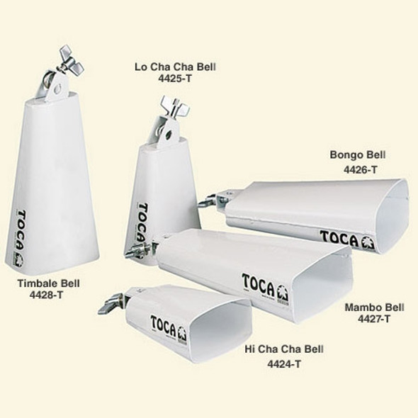 Toca 4426-T Contemporary Series Cowbell, Bongo - White Toca 4426-T Contemporary Series Cowbell, Bongo - White