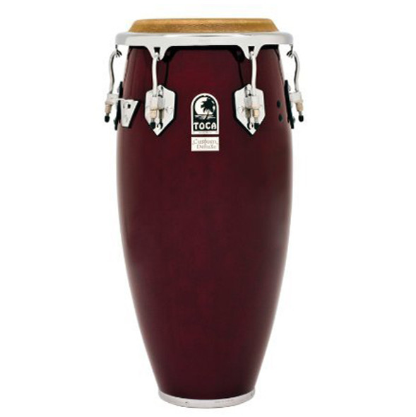 Toca 4611-DW Custom Deluxe 11 in. Quinto Conga Drum, Dark Wood Toca 4611-DW Custom Deluxe 11 in. Quinto Conga Drum, Dark Wood