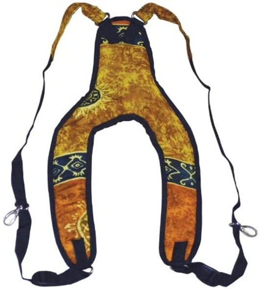 Double Drum Straps, Gold Double Drum Straps, Gold