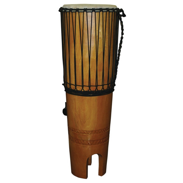 Ngoma Drum, 15" x 46" with Beaters and Strap
