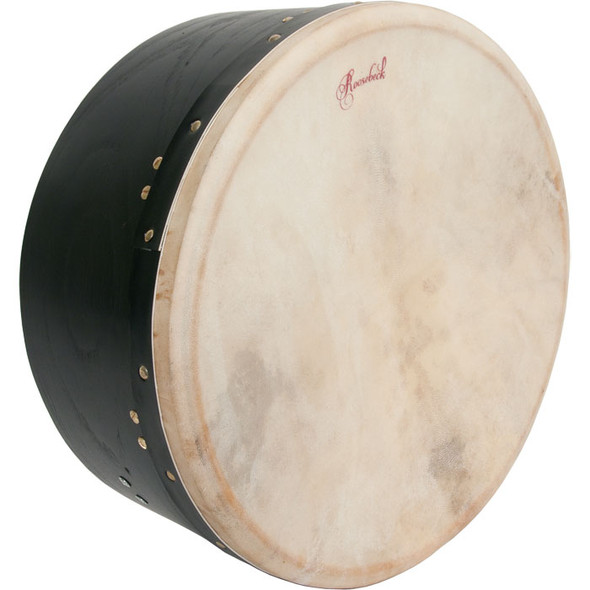 Roosebeck Tunable Mulberry Bodhran Single-Bar 16" x 7" - Black Roosebeck Tunable Mulberry Bodhran Single-Bar 16" x 7" - Black