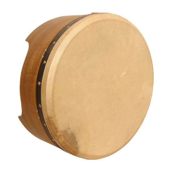 Roosebeck Tunable Sheesham Bodhran Single-Bar 16" x 7" Roosebeck Tunable Sheesham Bodhran Single-Bar 16" x 7"