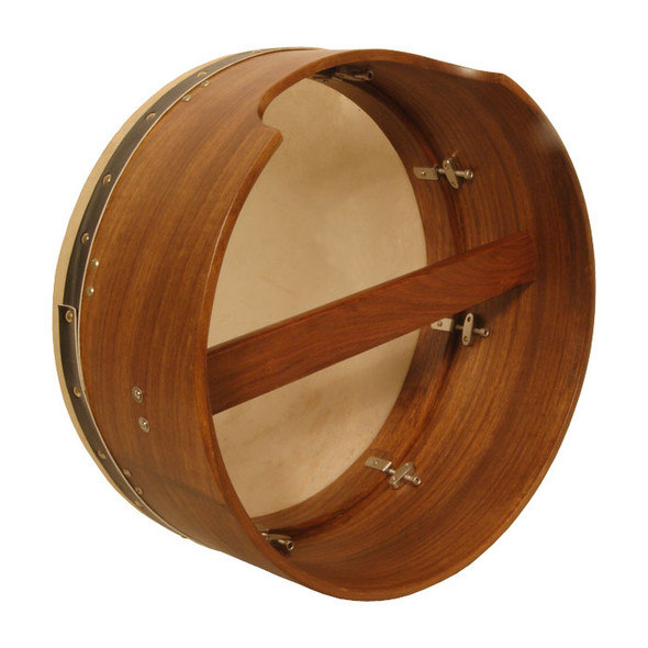Roosebeck Tunable Sheesham Bodhran Single-Bar 16" x 7" Roosebeck Tunable Sheesham Bodhran Single-Bar 16" x 7"