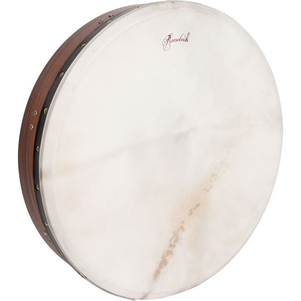 Roosebeck Tunable Sheesham Bodhran Cross-Bar Soft Natural Head 18"x3.5 Roosebeck Tunable Sheesham Bodhran Cross-Bar Soft Natural Head 18"x3.5