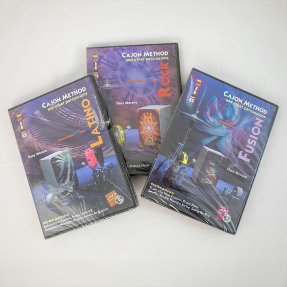 Cajon Method DVD 3-Pack Cajon Method DVD 3-Pack
