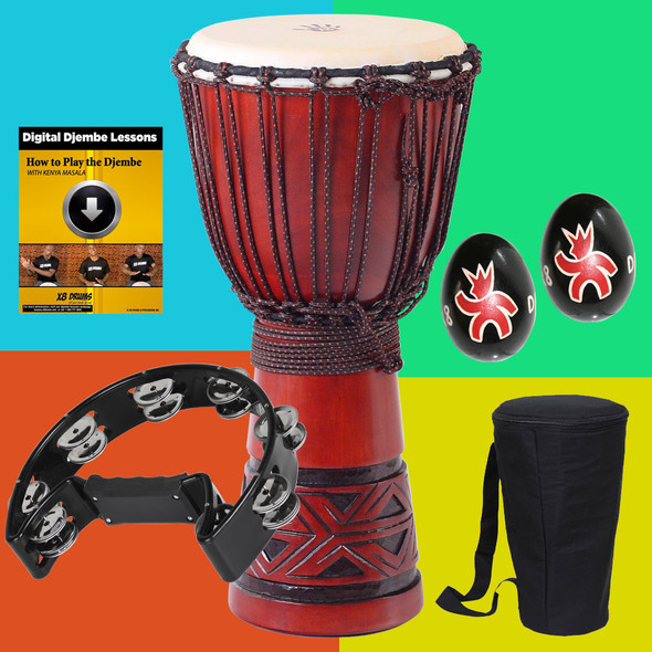 X8 Drums Djembe Drum Circle Jam Pack X8 Drums Djembe Drum Circle Jam Pack