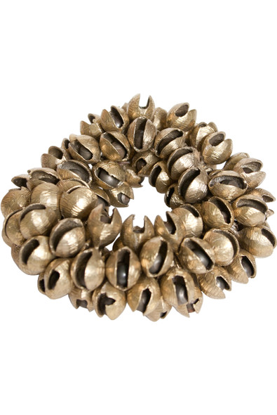 Mid-East Plain Brass Clam Bells 100-Count Mid-East Plain Brass Clam Bells 100-Count
