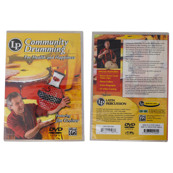 Community Drumming for Health and Happiness DVD Community Drumming for Health and Happiness DVD