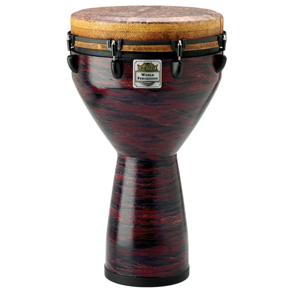 Remo Infinity Mondo Djembe: Eco-grain - Choco Red Remo Infinity Mondo Djembe: Eco-grain - Choco Red