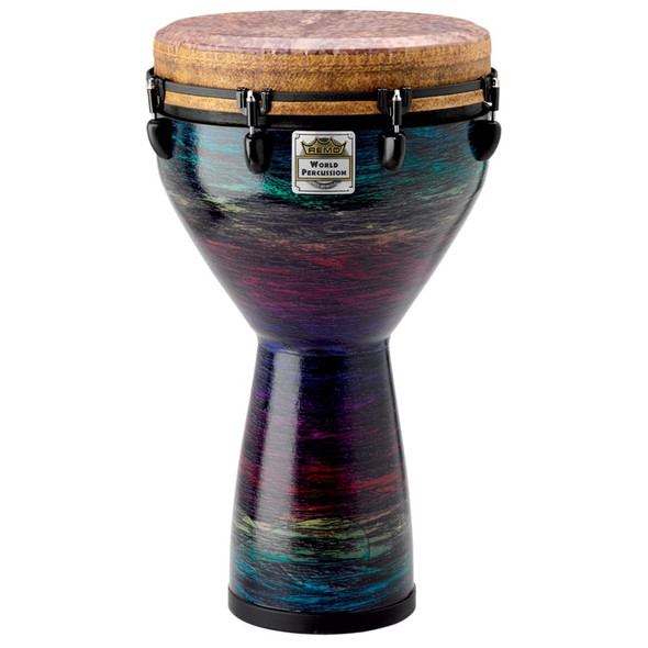 Remo Infinity Mondo Djembe: Eco-grain - Multicolor Remo Infinity Mondo Djembe: Eco-grain - Multicolor