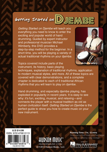 Getting Started on Djembe DVD Getting Started on Djembe DVD