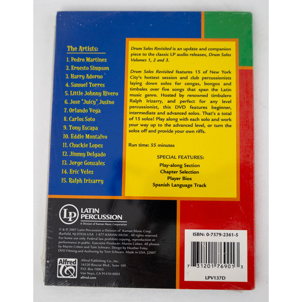 OPEN BOX SALE: Drum Solos Revisited DVD OPEN BOX SALE: Drum Solos Revisited DVD