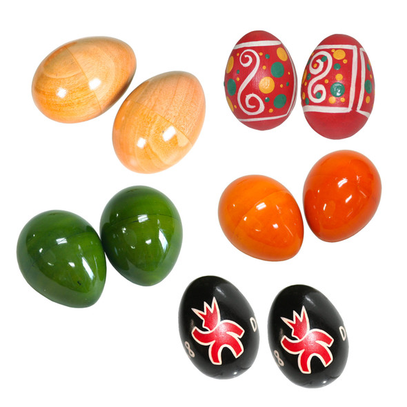 Wooden Egg Shaker Set (10 Shakers) Wooden Egg Shaker Set (10 Shakers)