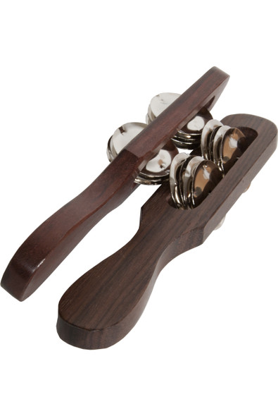DOBANI Wooden Slim Hatheli Hand Jingles - Pair DOBANI Wooden Slim Hatheli Hand Jingles - Pair