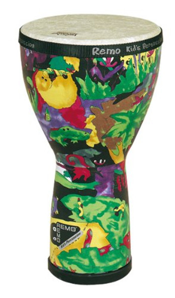 Remo Kids Percussion Djembe 8"x15" - Rain Forest Remo Kids Percussion Djembe 8"x15" - Rain Forest