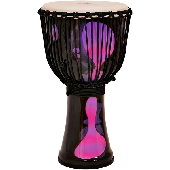 Lava Lamp Djembe, Purple, 10" Head x 18" Tall Lava Lamp Djembe, Purple, 10" Head x 18" Tall
