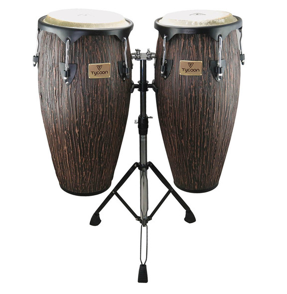 Tycoon Supremo Select Series Conga Set W/ Lava Wood Finish Tycoon Supremo Select Series Conga Set W/ Lava Wood Finish