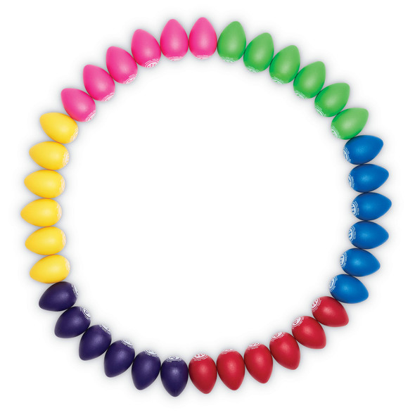 LP Egg Shakers, Multi-Color, 36-pcs LP Egg Shakers, Multi-Color, 36-pcs