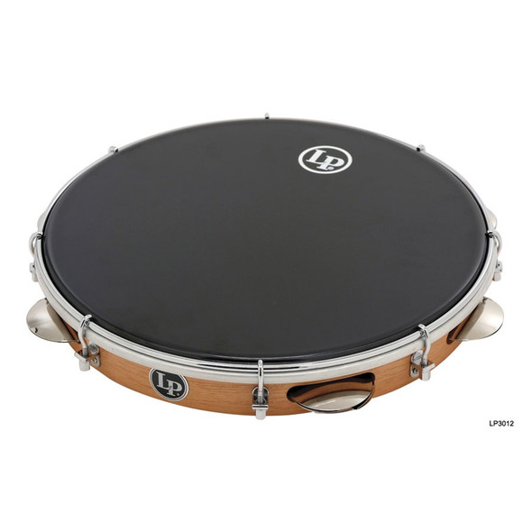 LP Rio Brazilian Pandeiro - Black Synthetic Head LP Rio Brazilian Pandeiro - Black Synthetic Head