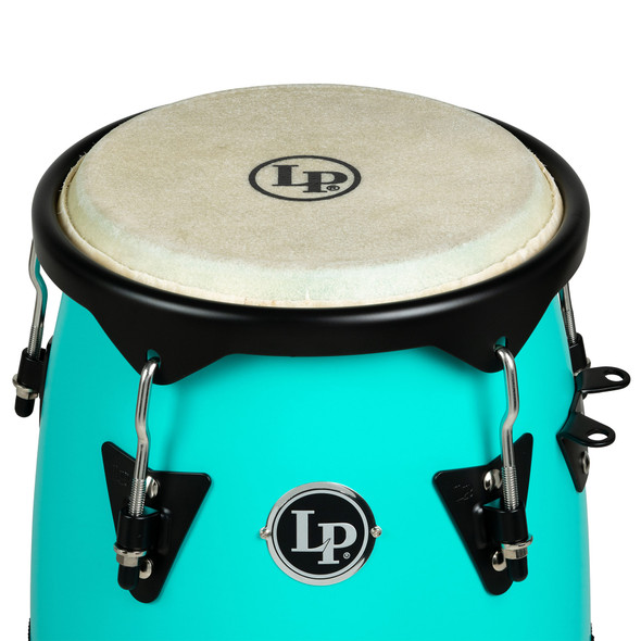 LP Discovery Series Conga Set With Stand, Sea Foam LP Discovery Series Conga Set With Stand, Sea Foam
