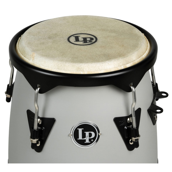 LP Discovery Series Conga Set With Stand, Slate Grey LP Discovery Series Conga Set With Stand, Slate Grey