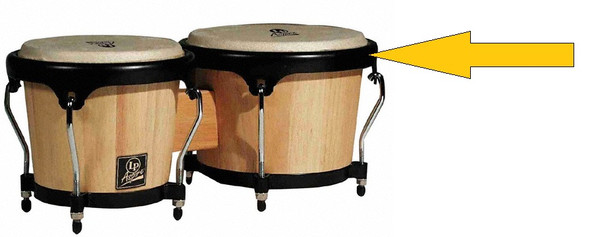 LP Aspire 8" Bongo Rim for LPA601&601F (LPA423B) LP Aspire 8" Bongo Rim for LPA601&601F (LPA423B)