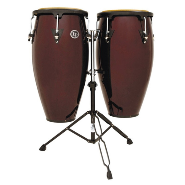 LP Aspire 11" and 12" Dark Wood Conga Set LP Aspire 11" and 12" Dark Wood Conga Set