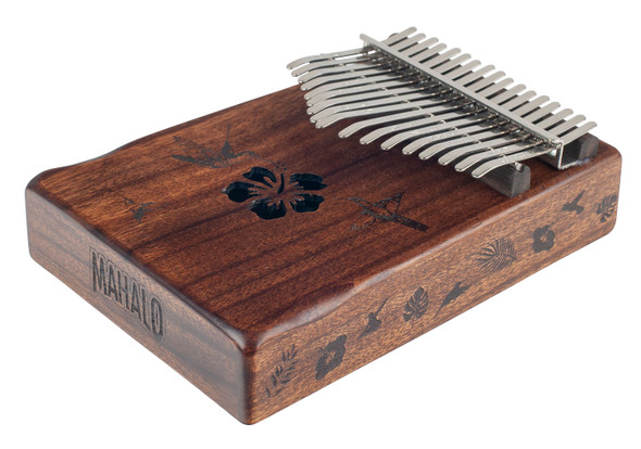 Mahalo 17-Key Kalimba Hibiscus MKA17HB Mahalo 17-Key Kalimba Hibiscus MKA17HB