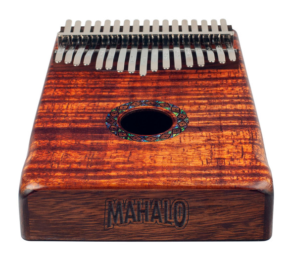 Mahalo 17-Key Kalimba Flame Koa MKA17KA Mahalo 17-Key Kalimba Flame Koa MKA17KA