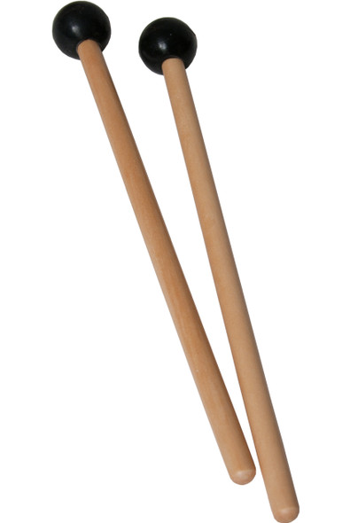 Idiopan 7-Inch Mallets with .75-Inch Ball - Pair - Black Idiopan 7-Inch Mallets with .75-Inch Ball - Pair - Black