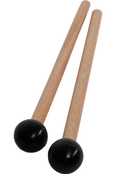 Idiopan 7-Inch Mallets with .7-Inch Ball - Pair - Black Idiopan 7-Inch Mallets with .7-Inch Ball - Pair - Black
