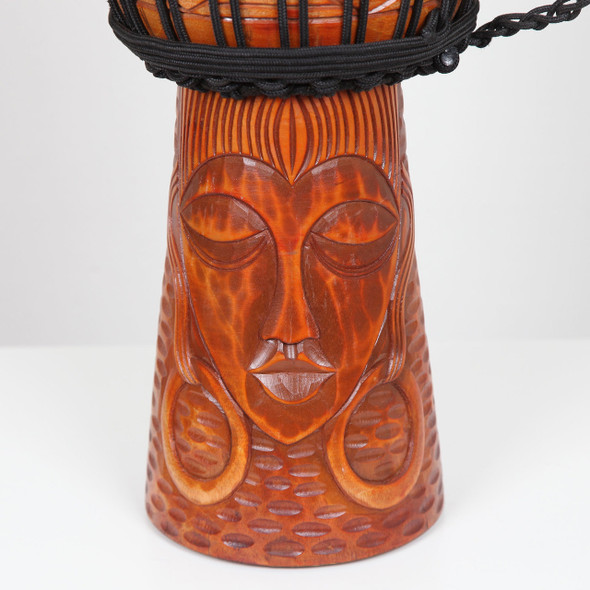 Mother Earth Djembe Drum, 10" Head x 20" Tall Mother Earth Djembe Drum, 10" Head x 20" Tall