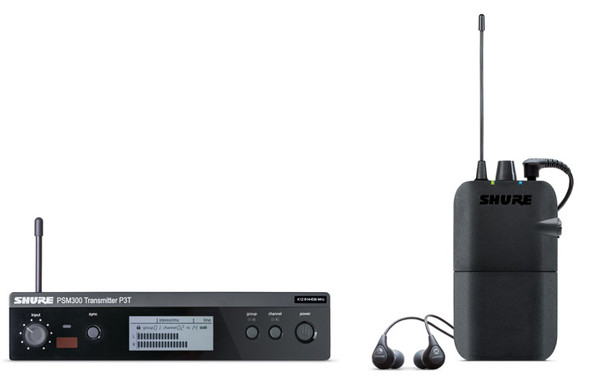 Shure P3TR112GR Wireless In-ear Monitor System Shure P3TR112GR Wireless In-ear Monitor System