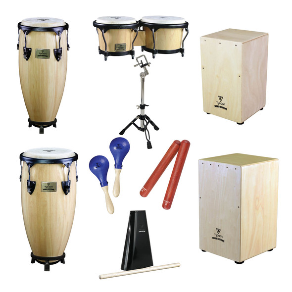Tycoon World Rhythms Collection – Caribbean Set (Congas, Bongos & Percussion) Tycoon World Rhythms Collection – Caribbean Set (Congas, Bongos & Percussion)