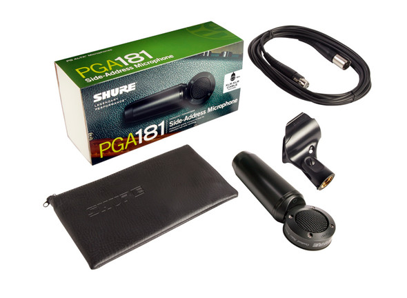 Shure PGA181-XLR Side Address Condenser Microphone Shure PGA181-XLR Side Address Condenser Microphone