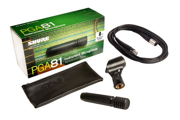 Shure PGA81-XLR Condenser Instrument Microphone Shure PGA81-XLR Condenser Instrument Microphone