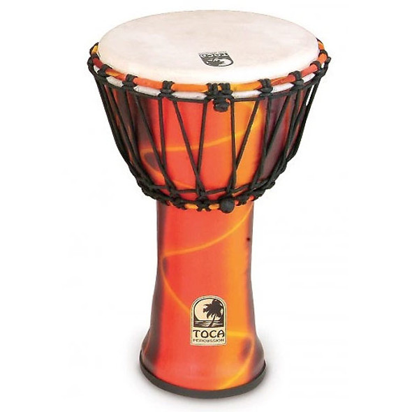 Toca Freestyle Djembe, Fiesta, 9" Head x 16" Tall Toca Freestyle Djembe, Fiesta, 9" Head x 16" Tall