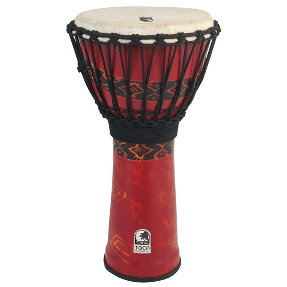 Toca Freestyle Djembe, Bali Red, 12" Head x 24" Tall Toca Freestyle Djembe, Bali Red, 12" Head x 24" Tall