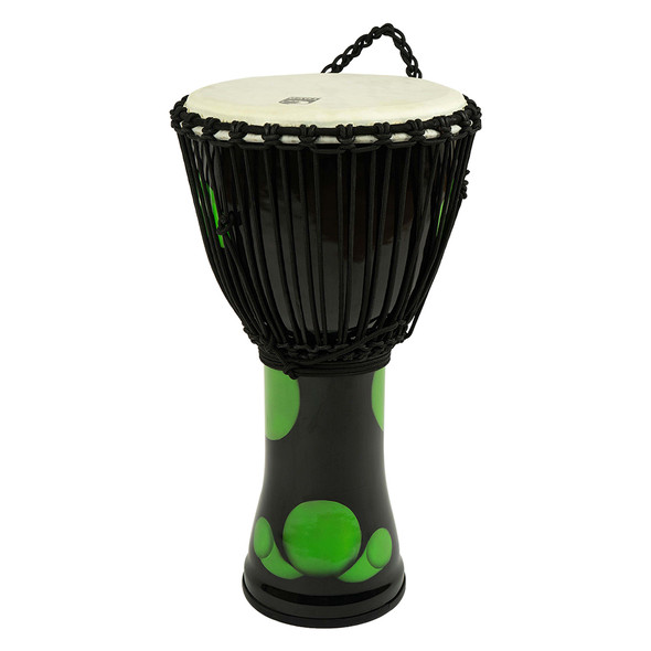 Toca Magma Freestyle 12 inch Djembe, Green SFMDJ-12GR Toca Magma Freestyle 12 inch Djembe, Green SFMDJ-12GR