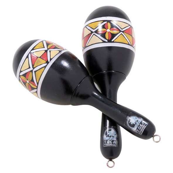 Toca Painted Wood Maracas Toca Painted Wood Maracas