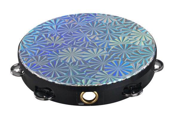 Remo TA-4108-43 Prizmatic Tambourine,  8 in, One Row, Chrome Remo TA-4108-43 Prizmatic Tambourine,  8 in, One Row, Chrome