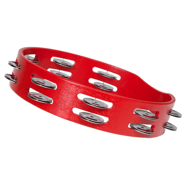 X8 Drums Spectrum Tambourine, Red X8 Drums Spectrum Tambourine, Red
