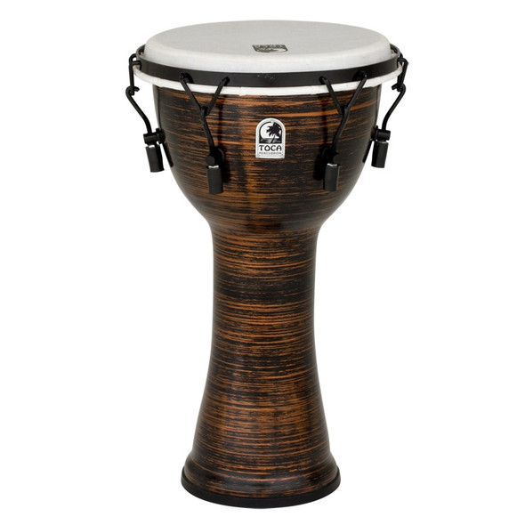 Toca Freestyle 10 in. Spun Copper Mechanically-Tuned Djembe Toca Freestyle 10 in. Spun Copper Mechanically-Tuned Djembe
