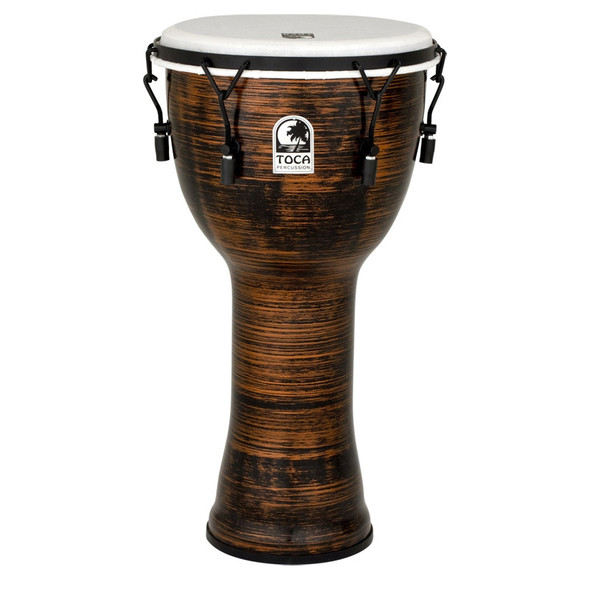 Toca Freestyle 12 in. Spun Copper Mechanically-Tuned Djembe Toca Freestyle 12 in. Spun Copper Mechanically-Tuned Djembe