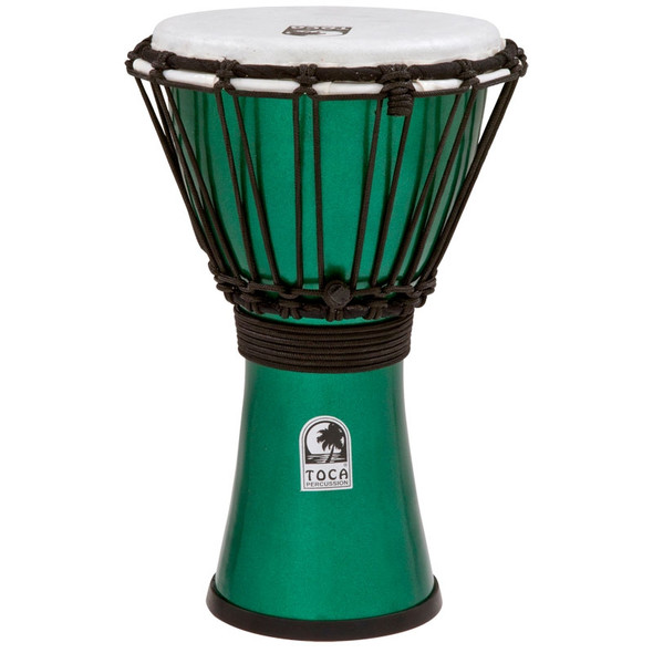 Toca Freestyle ColorSound Djembe, Metallic Green Toca Freestyle ColorSound Djembe, Metallic Green