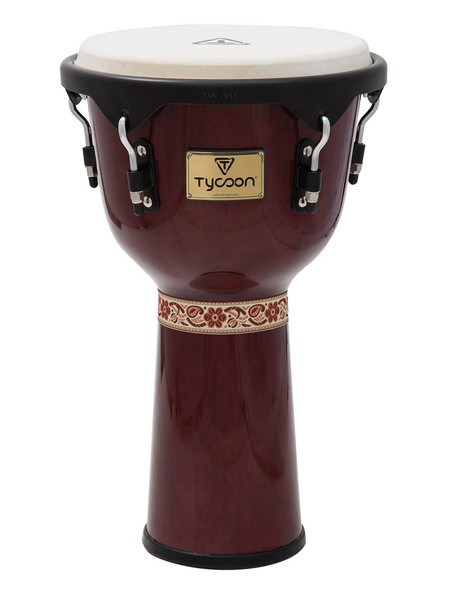 Tycoon Percussion Artist Series Mahogany Finish Djembe 12" Tycoon Percussion Artist Series Mahogany Finish Djembe 12"